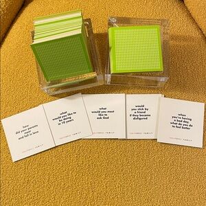 Table Topics - Conversation Starter Game - Family Edition Card Game 135 cards